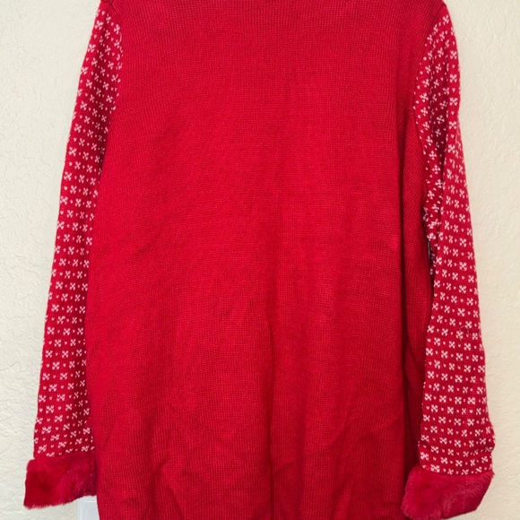 Christmas Ugly Red  Tacky Sweater with pug size 2XL for women NEW - Picture 8 of 8